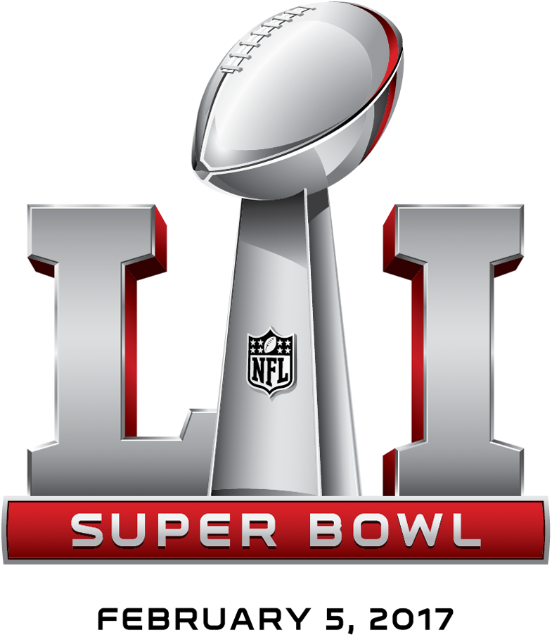 Super Bowl LI Alternate Logo v3 iron on transfers for clothing
